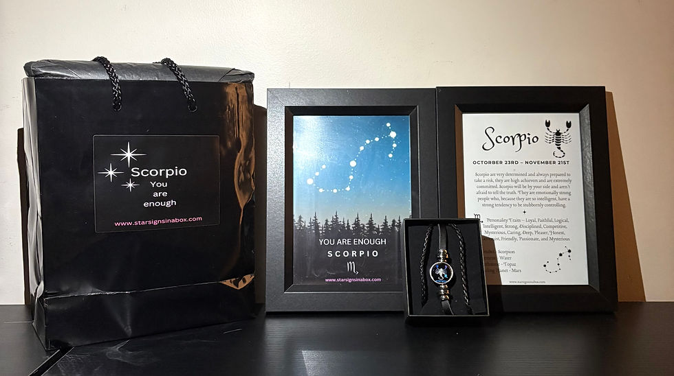 Thumbnail: Male zodiac gift pack