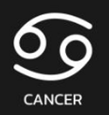 Cancer letter symbol shape