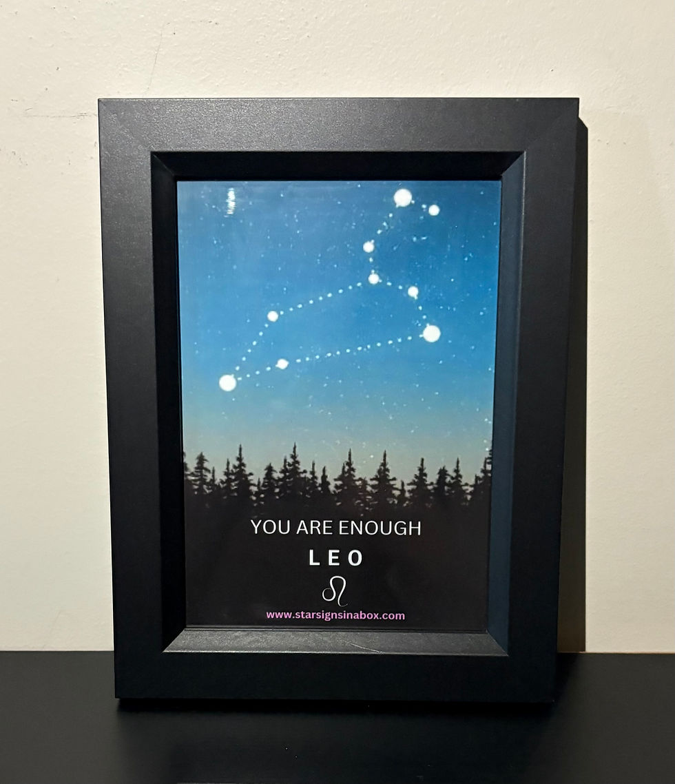 Thumbnail: 12 Zodiac Star shape picture frames