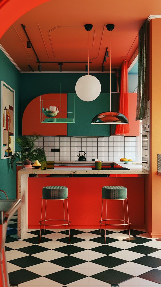 cozinha retrô
