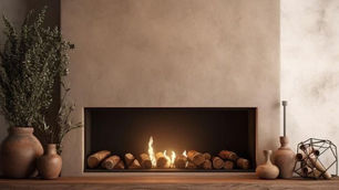 Inspire-se em diferentes ideias de lareiras para este inverno!