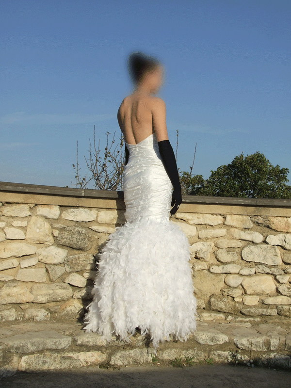 mariée, soirée, robe, création, tulle, satin, mariage, retouche, le ciseau et ses envies, couture
