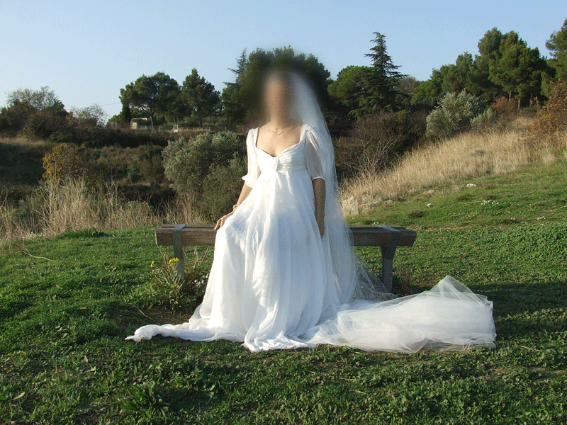 mariée soirée robe création tulle satin mariage, retouche, couture, le ciseau et ses envies