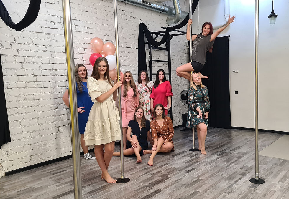 Hen parties and other celebrations Flame pole dance Vilnius