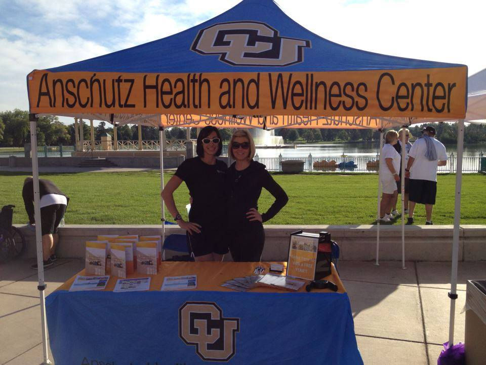 Digitally printed logo tent for booster club events