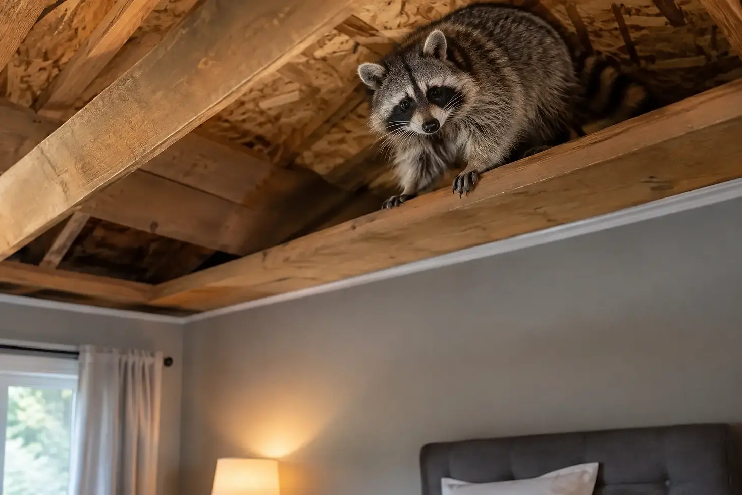 Why Are Raccoons Noisy Upstairs at Night?
