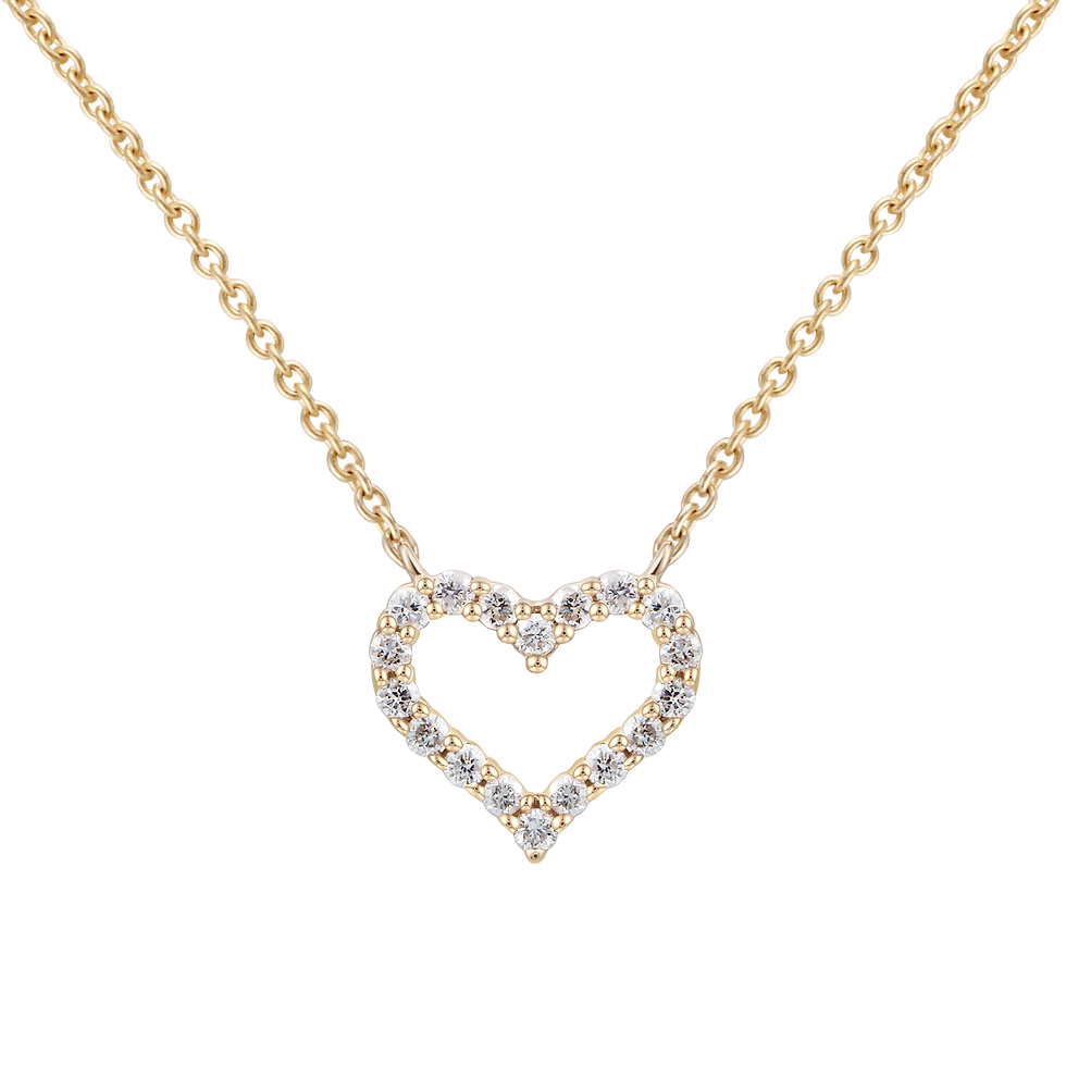 14k Diamond Everlasting Spark Necklace