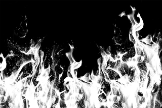 fuego transparente
