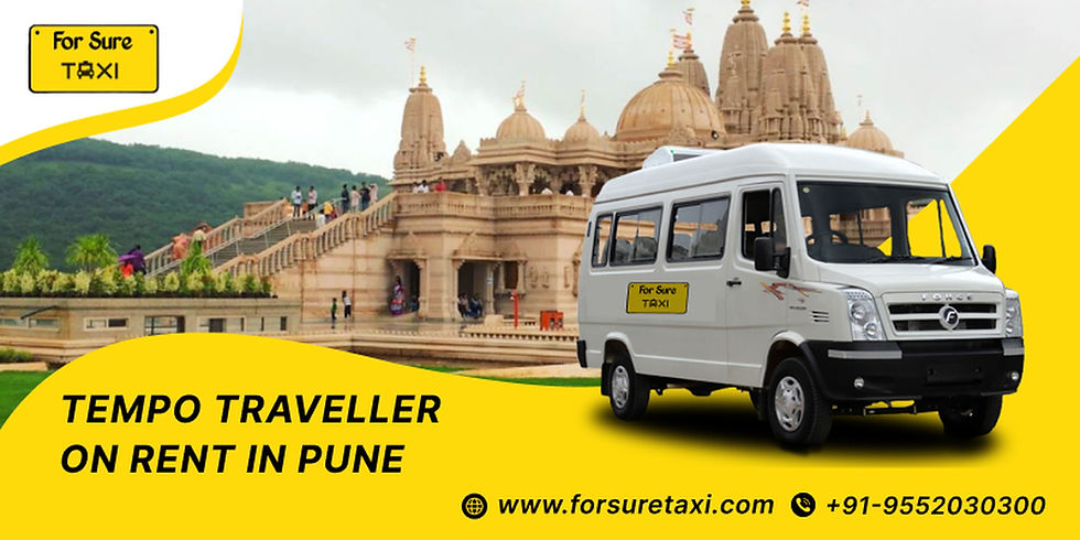 Top Reasons to Choose Tempo Traveller on Rent in Pune for Family Trips – ForSure Taxi