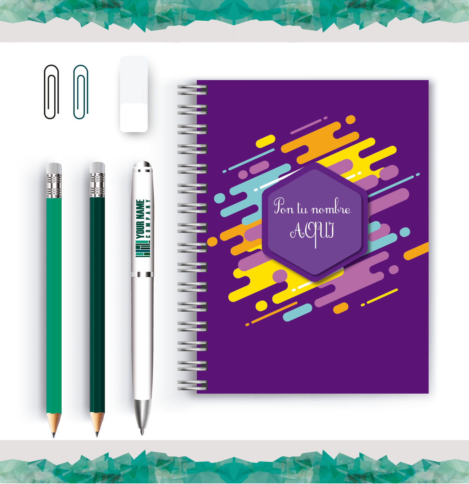 Libreta morada