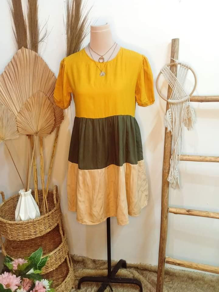 Thumbnail: 🌻 TRICOLOR DRESS