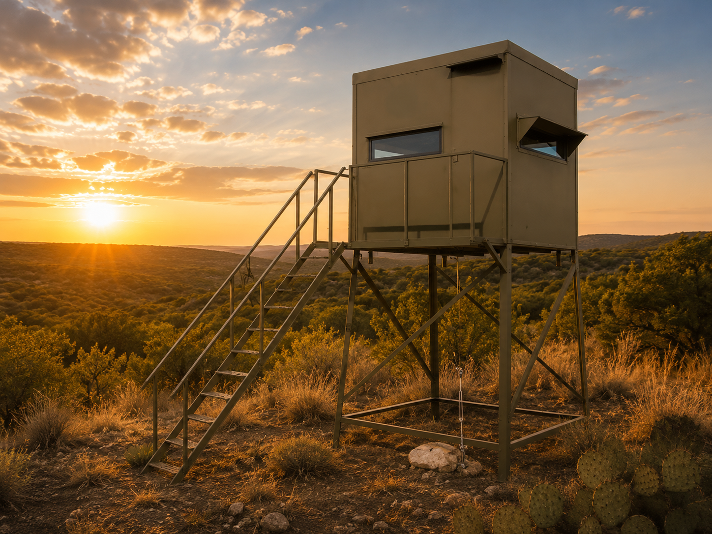 Monster Tower Deer Blind