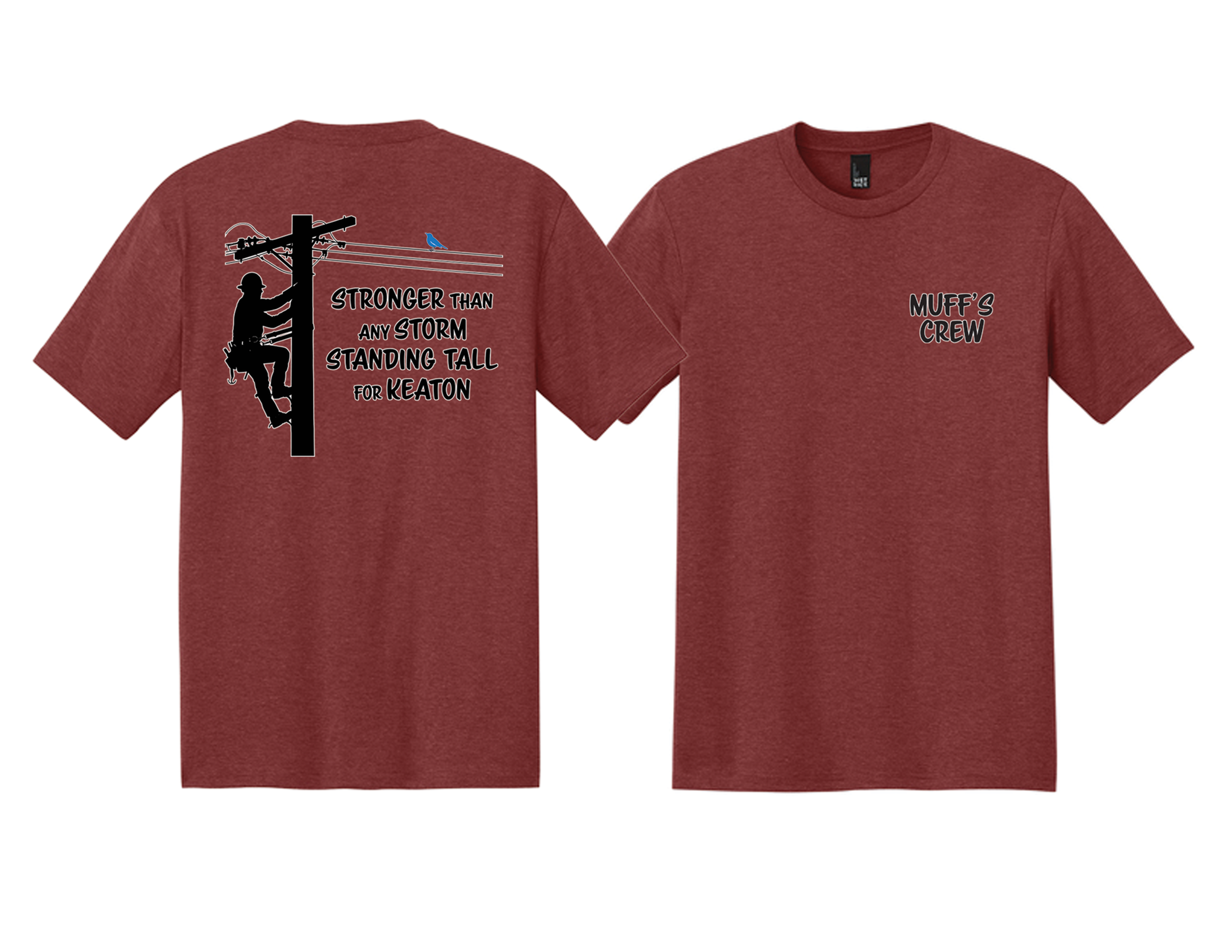 Stronger Than Any Storm, Standing Tall for Keaton, T-shirts, Adult, Youth