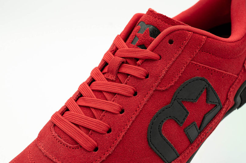 Mykood – 7ODS Malanka red sneaker angle view