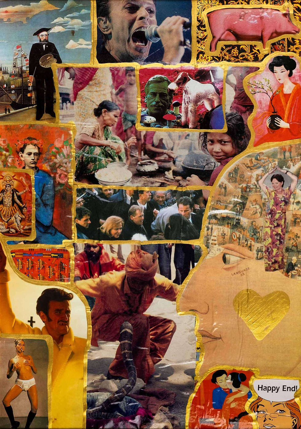 SYKOROVA ART – Koláž 2023-2025, Happy End and Energy