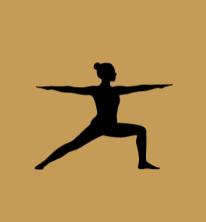 une femme dans une posture de yoga