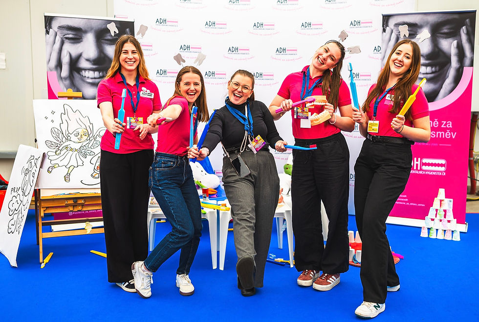 Dentální hygienistky z ADH ČR na Bezvafestu