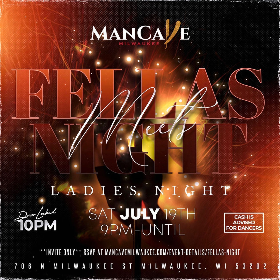 Fella's Night Meet Ladies Night
