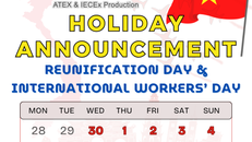ANNOUNCEMENT: HOLIDAY SCHEDULE