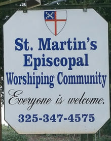 St. Martin's Sign