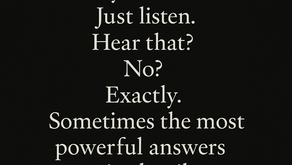 Shhh…