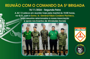 REUNIAO COM O COMANDO