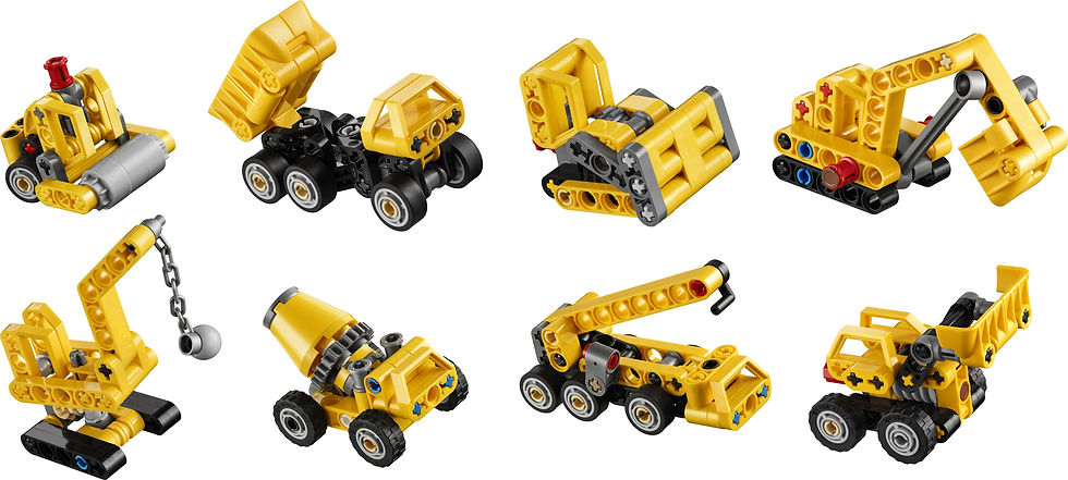 Miniaturbild: LEGO® Technic 42233 Mächtige Maschinen
