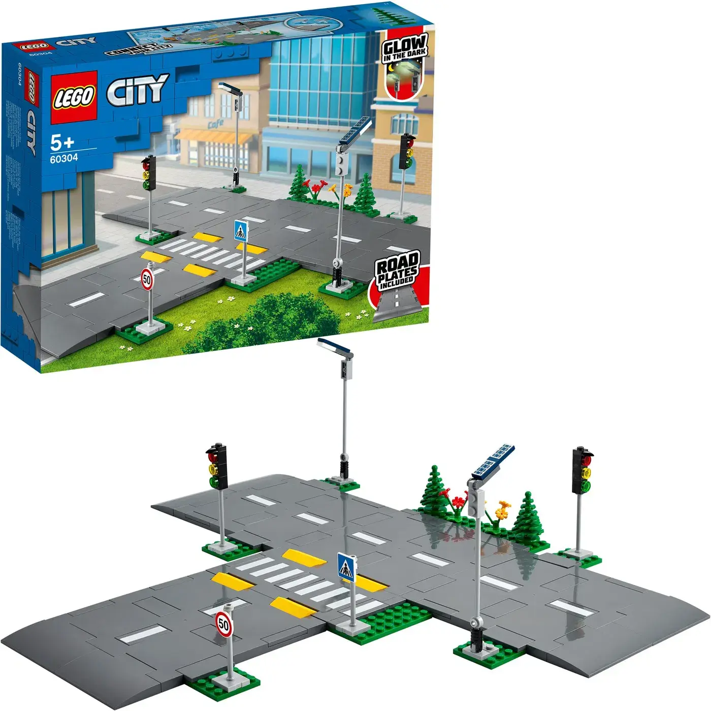 LEGO® City 60304 Straßenkreuzung mit Ampeln