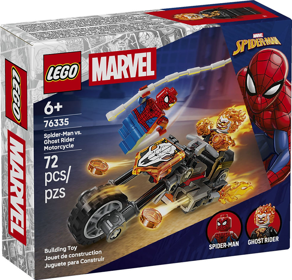 Miniaturbild: LEGO® Super Heroes 76335 Spider-Man vs. Ghost Rider auf seinem Motorrad