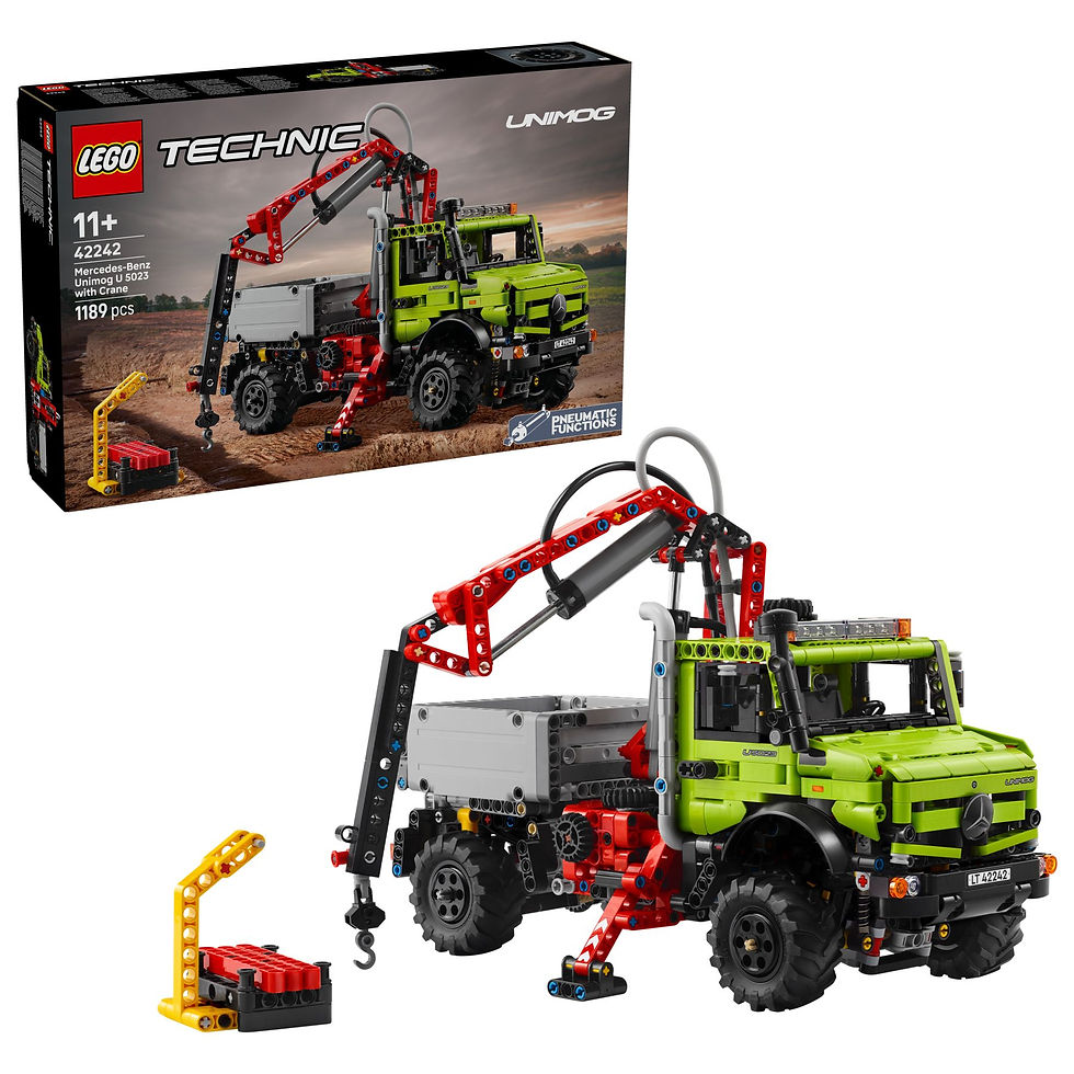 Miniaturbild: LEGO® Technic 42242 Mercedes-Benz Unimog U 5023 mit Kran