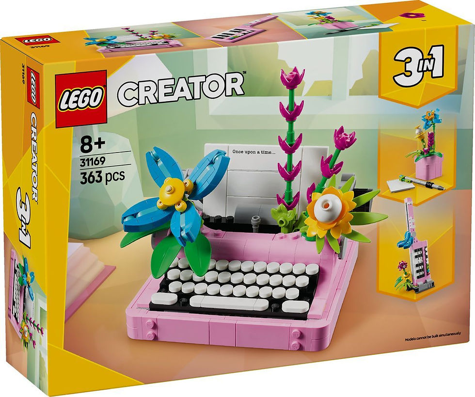 Miniaturbild: LEGO® Creator 31169 Schreibmaschine mit Blumen