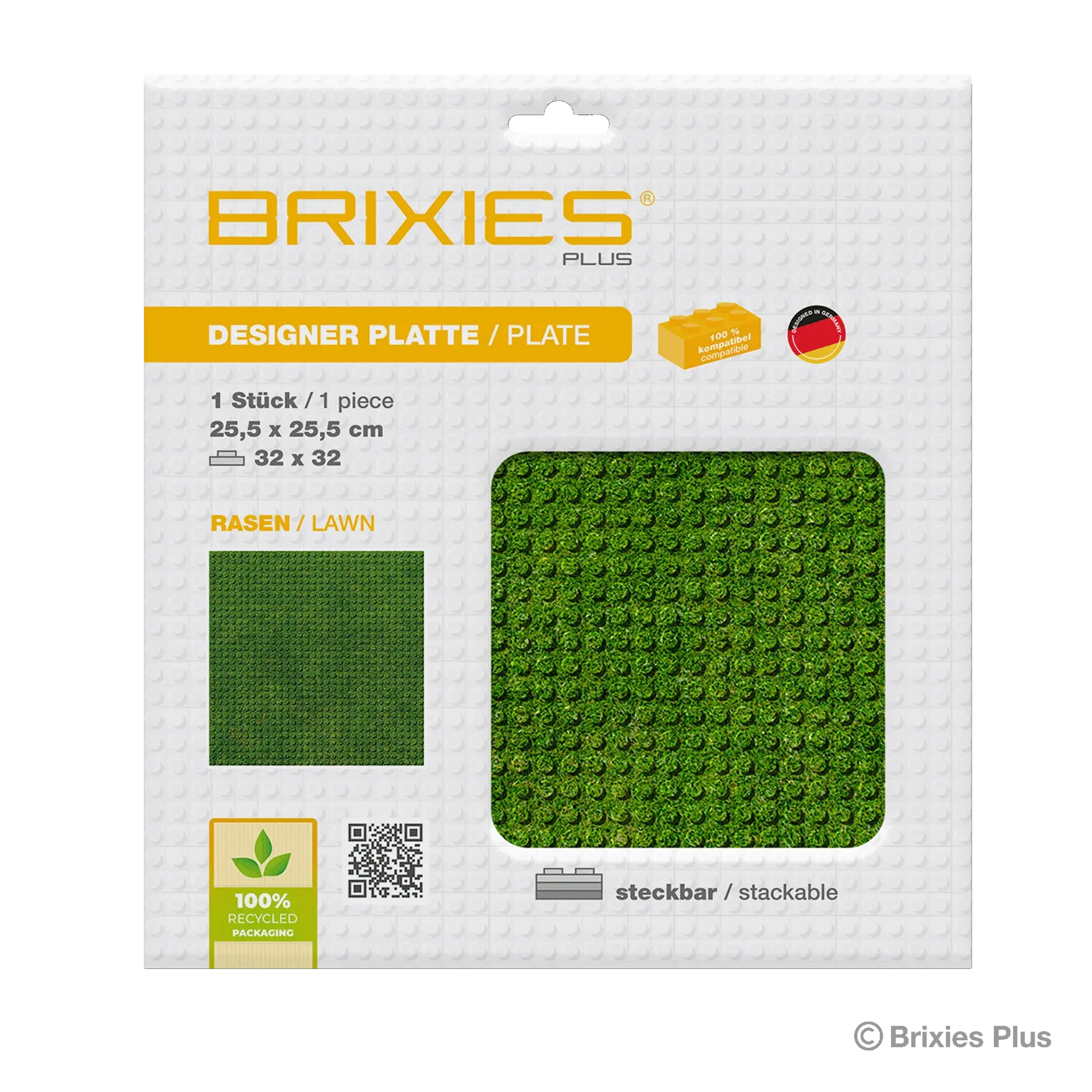 Brixies Platte Rasen 32 x 32 Noppen