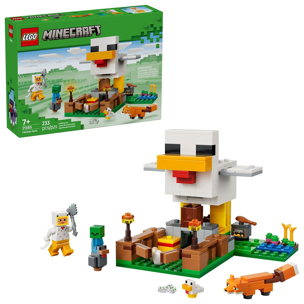 LEGO® Minecraft 21585 Hühnerfarm