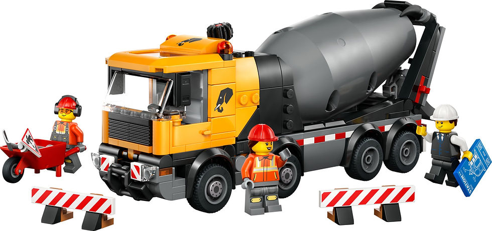 Miniaturbild: LEGO® City 60478 Betonmischer