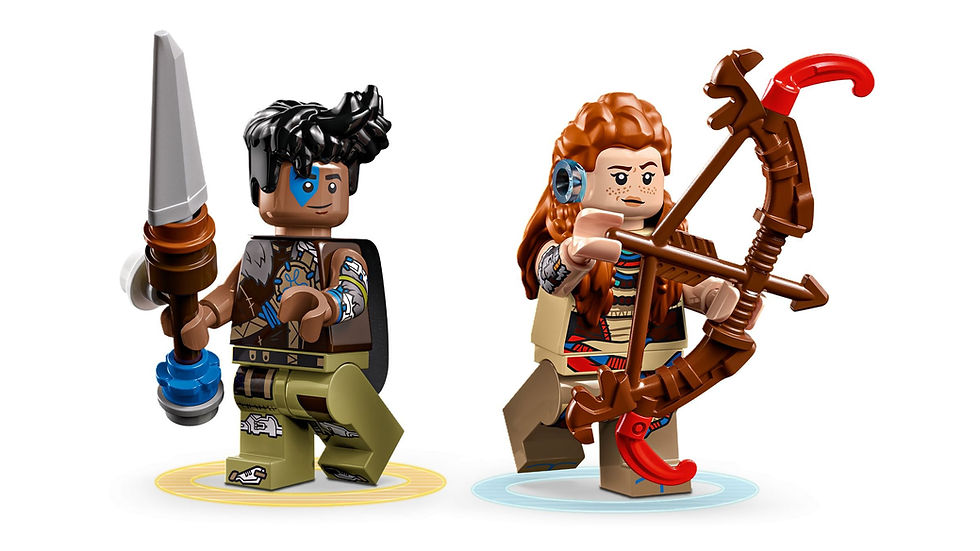 Miniaturbild: LEGO® Gaming 77037 Aloy und Varl vs. Panzerwanderer und Sägezahn