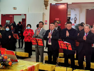 法华寺举行农历新春祈福法会