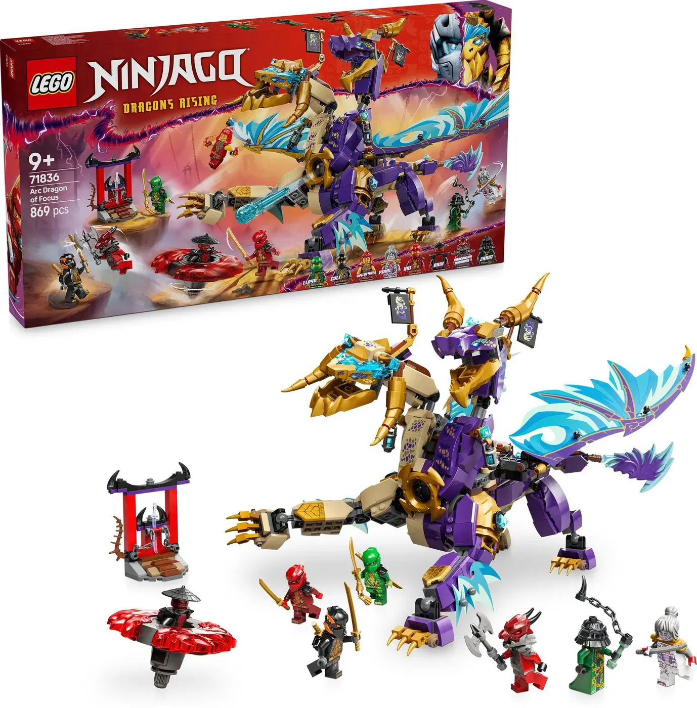 LEGO® Ninjago 71836 Lichtbogendrache
