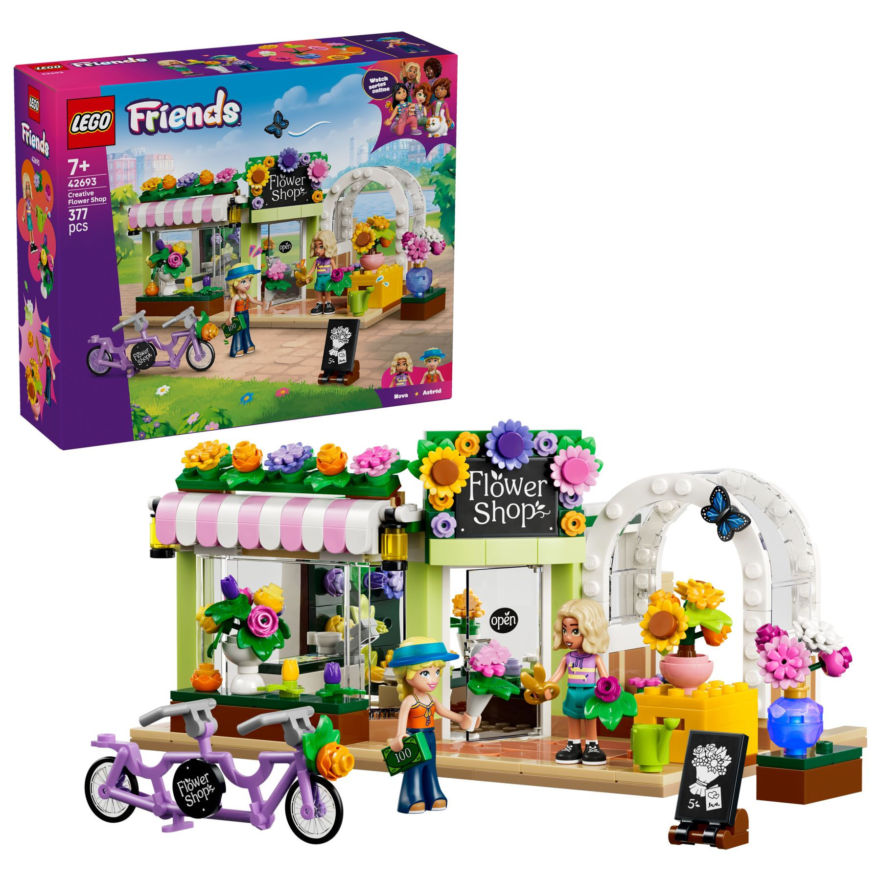 LEGO® Friends 42693 Kreativer Blumenladen