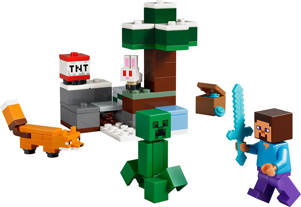Miniaturbild: LEGO® Minecraft 21583 Steves Abenteuer in der Taiga