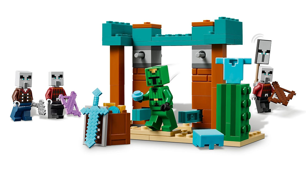 Miniaturbild: LEGO® Minecraft 21267 Die Illager-Wüstenpatrouille