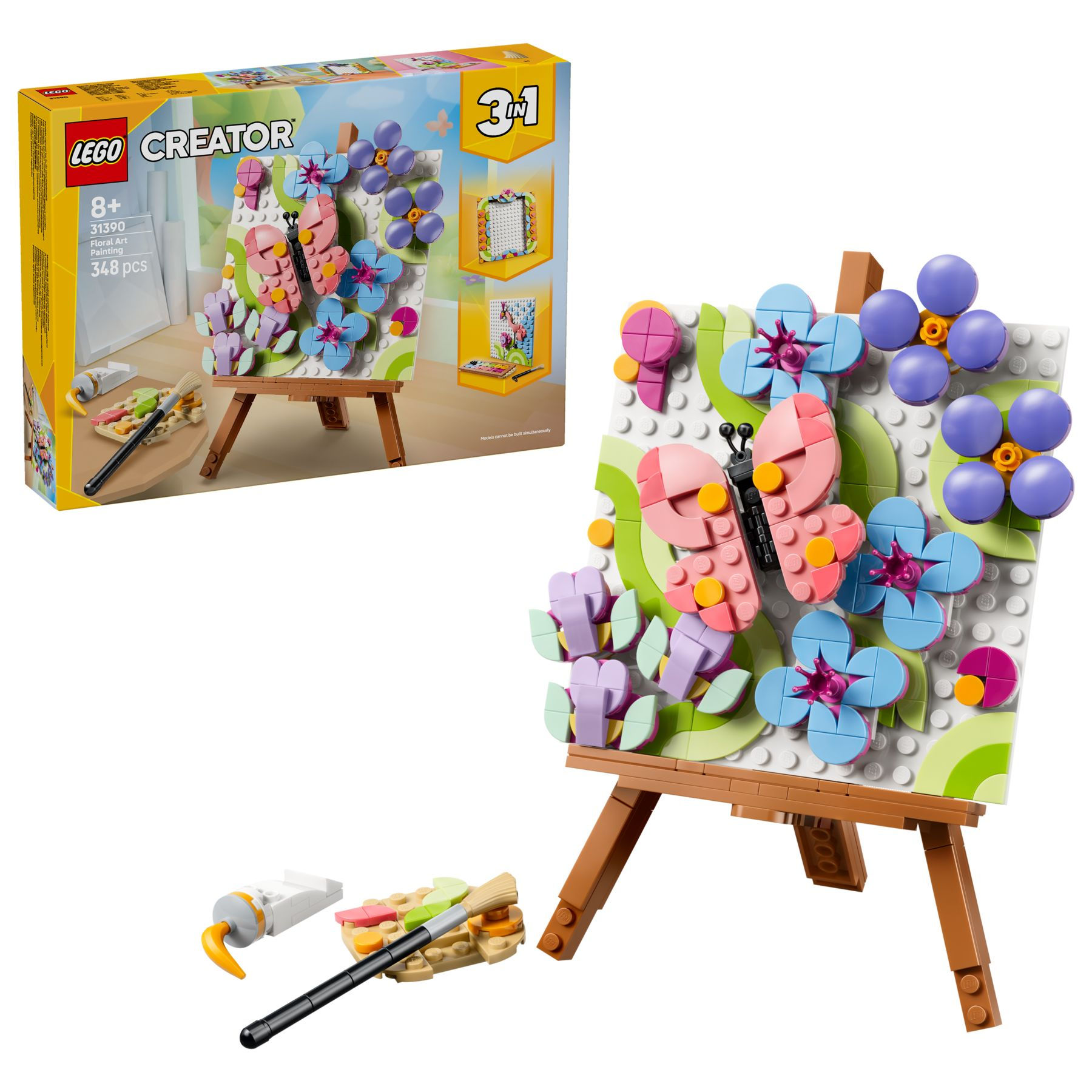 LEGO® Creator 3in1 31390 Deko-Blumengemälde
