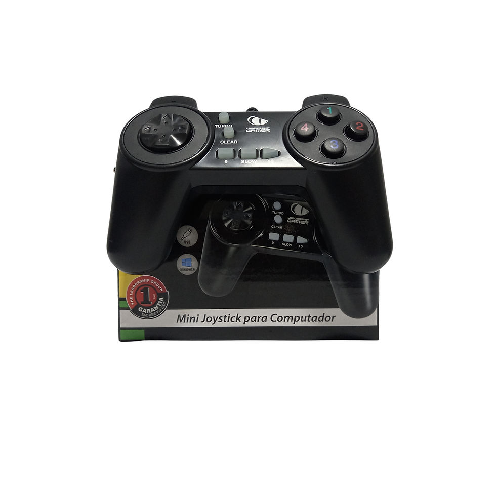 Miniatura: Controle Usb Pc Modelo Ps1 Leadership Gamer Novo