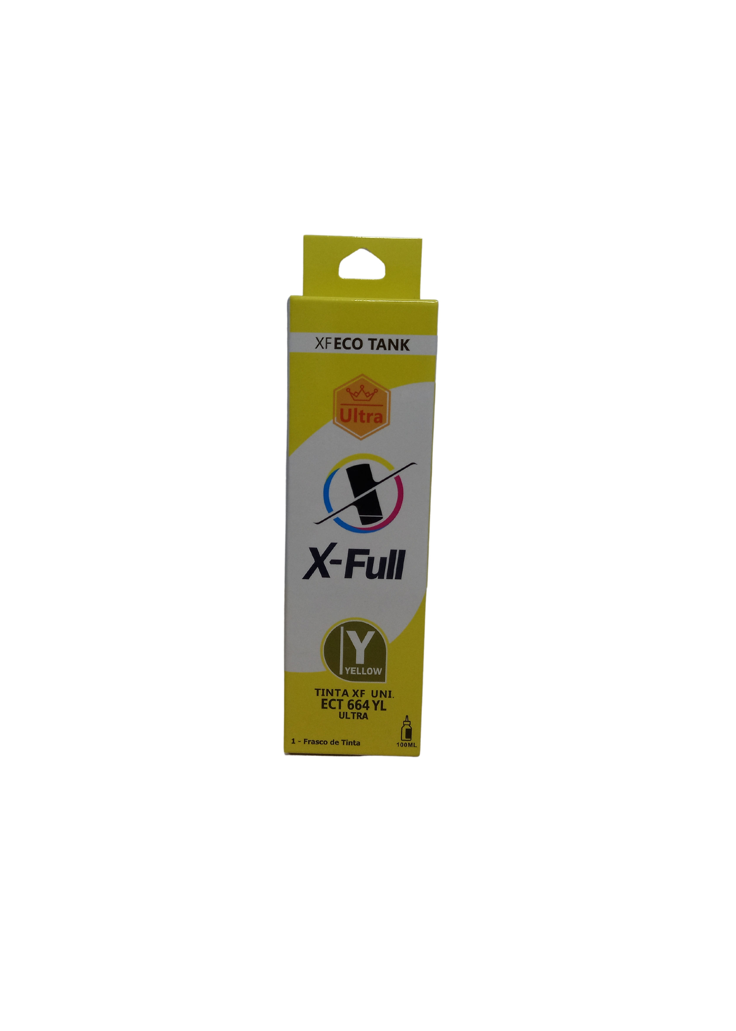 TINTA X-FULL COMPATIVEL T664 CORANTE YELLOW