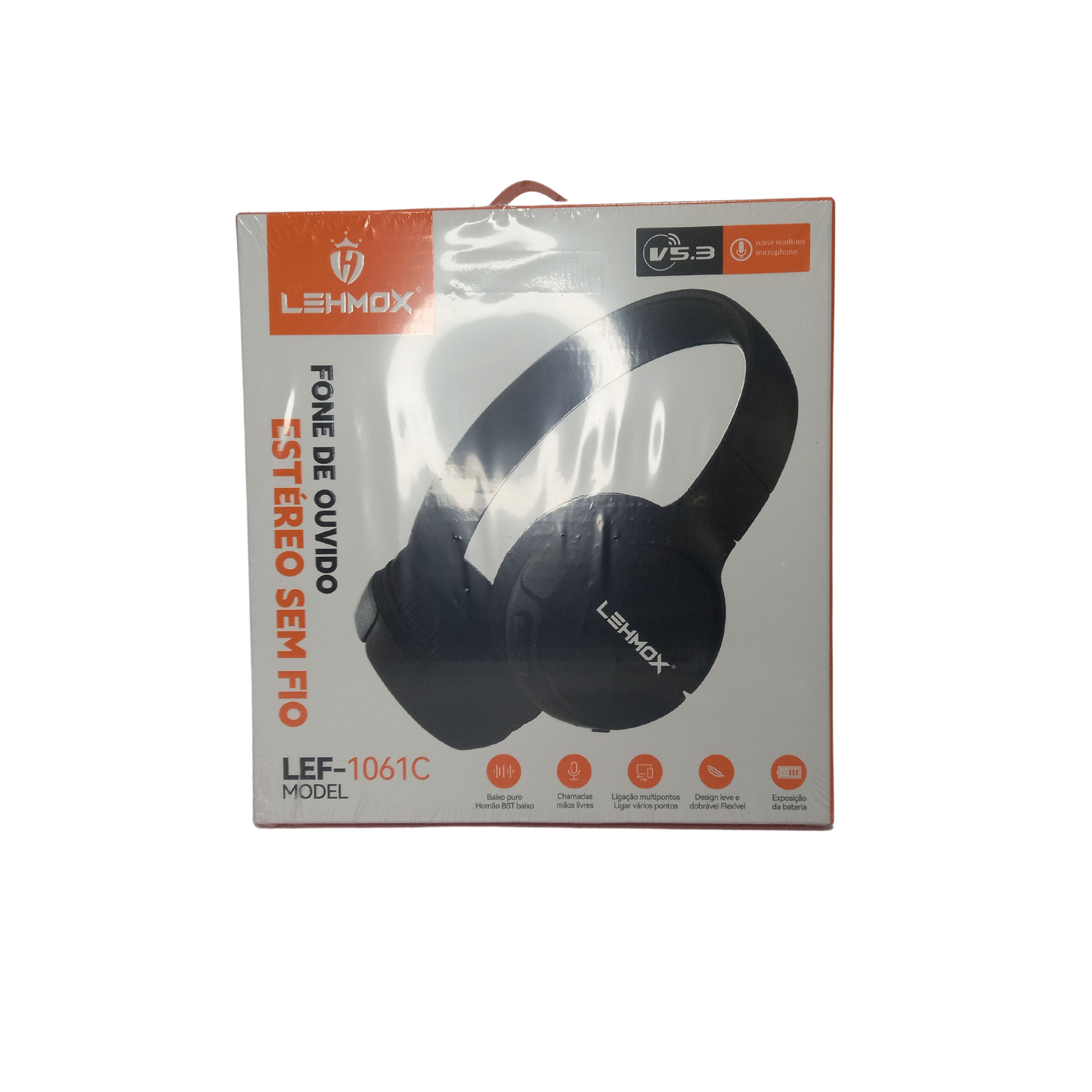 Fone De Ouvido Sem Fio Bluetooth Headset Wireless Anti-ruído