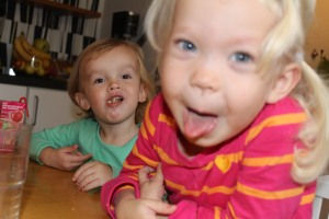 Bloggbuddy och fina småflickor