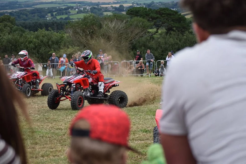 ATV Stunts performing at The Truck Show Cornwall. July 2025. Photo: Danielle Hutchinson.