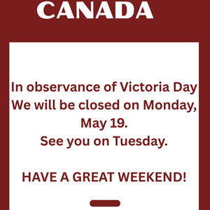 Victoria Day Closure Announcement – Just Print Canada