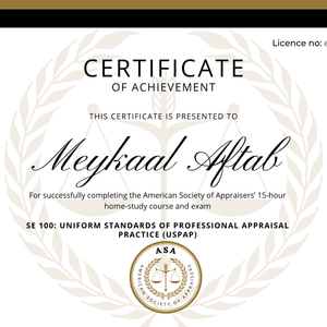 Custom Certificate Design – ASA-Inspired Gag