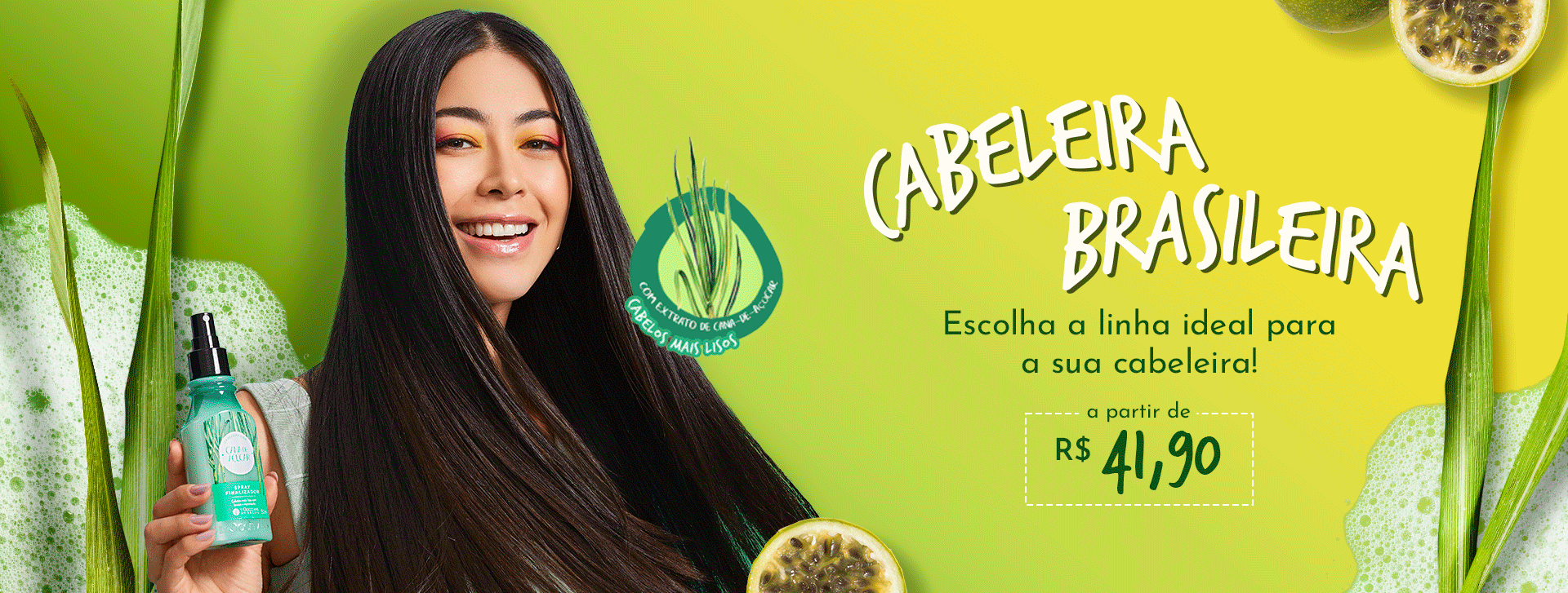 Banner da categoria Cabeleora Brasileira produtos L´Occitane