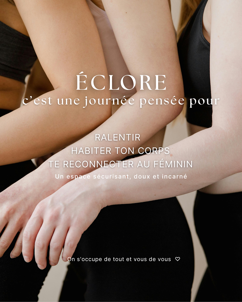 ÉCLORE : une journée bien-être et développement personnel pour les femmes, près de Poitiers